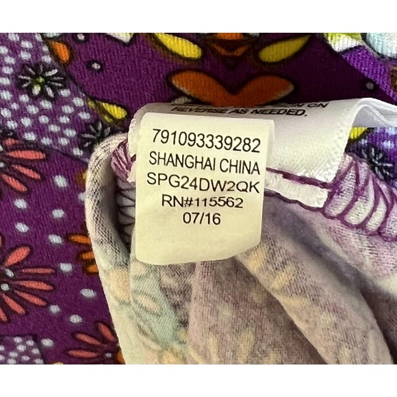 Dreamworks TROLLS Floral Crochet Sharkbite Hem Bell Sleeve Dress Girl Small Soft - Picture 5 of 10